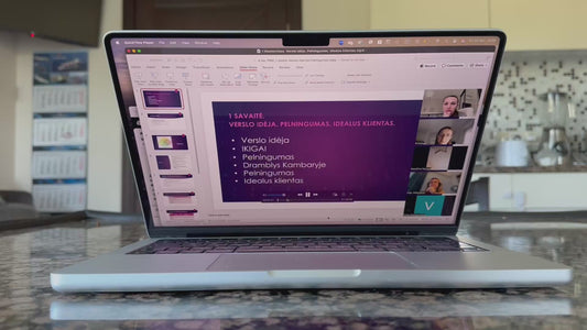 Mokymų įrašai. 1 h 28 min Masterclass "Verslo idėja. Pelningumas. Idealus klientas"